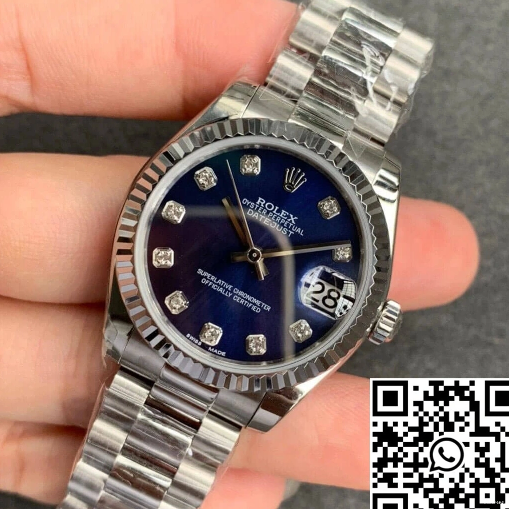 31MM Rolex GS Datejust Factory Blue Dial 0410